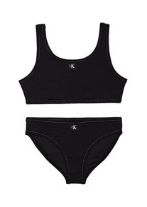 Calvin Klein Swimwear Flickor Bikini svart Storlek 140/152