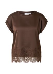 Vila Kvinnor Blus 'VIELLETTE' mörkbrun Storlek 40