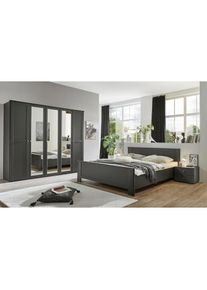 wimex , Bett &raquo;Chalet in verschiedenen Farben erh&auml;ltlich&laquo; , grafit