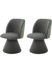 Hela , Drehstuhl &raquo;BARI&laquo; (Set) 2 Stk. , Gr&uuml;n + Gr&uuml;n