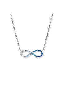 Engelsrufer , Damen,Jugendliche , Kette mit Anhänger »Yin Yang Infinity Ocean Shade« Made in Germany - mit Zirkonia (synth.) ,...