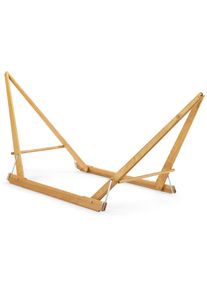 Inklapbare hangmatstandaard essenhout naturel