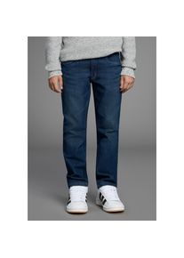 Kidsworld, Herren, Relax-fit-Jeans &raquo;Stretchjeans in gerader Form&laquo; NEU: H.I.S f&uuml;r TEENS! Gerade Jeans in authentischer Waschung, dark blue used, N-Gr, 