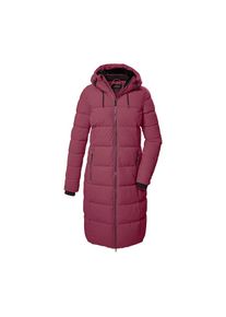 Killtec , Damen , Steppmantel »KOW 56 WMN QLTD CT« , pflaume , 38 , 38 , Damen Wintermantel in Daunenoptik mit regulierbarer Kapuze