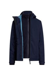 McKINLEY , Jungen,Kinder,Jugendliche , Outdoorjacke »Funktions-Jacke Justin 3:1 III G« 1 Stk. tlg. mit Kapuze , navy , 128 , 128 , Outdoorjacke von...