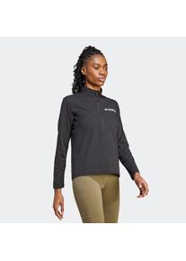 adidas terrex, Damen, Funktionsshirt &raquo;W MT HALFZ LS T&laquo;, Black, S, Black, Dieses funktionale Wandershirt mit CLIMACOOL h&auml;lt dich angenehm k&uuml;hl und 