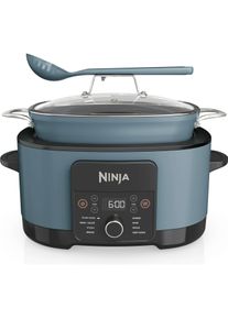 Ninja Foodi 8-in-1 PossibleCooker, Dampfgarer + Reiskocher, Grau, Blau
