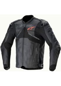 Alpinestars Atem V5, leather jacket , color: Black , size: 50