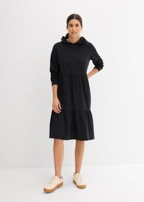 bonprix Femei Rochie casual, negru, 40/42