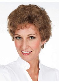 Damen Per&uuml;cke Gerda in dunkelblond ,Gr&ouml;&szlig;e 0, WITT, 100% Sonstiges