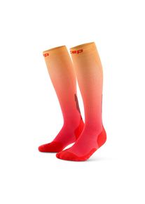 CEP Damen Core Run Gradient Edition Tall Socks rot