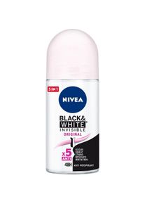 Nivea, Deo, BLACK & WHITE INVISIBLE deo roll-on 50 ml (Roll-on, 50 ml)