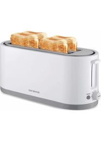 Orava HR-125 weiss / Toaster / 1200-1400 W / 4 Schlitze / 7 Br&auml;unungsgrade, Toaster, Weiss