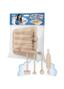 Magiera K&uuml;chenutensilien mit einem Backbrett in einer T&uuml;te