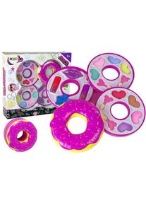 Lean Toys, Frisierkopf, Donut-Lidschatten-Palette