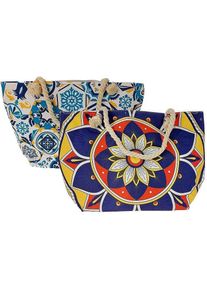 Adar, Tasche, MIX-Strandtasche mit Reissverschluss