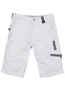 Excess, Herren, Shorts, Bermuda Champ, Gr. 50, weiss/grau, Grau, Weiss, (50)