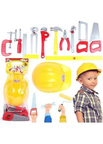 Technok Werkzeug + Helm 14-tlg. 5873 S. 12