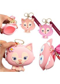 Trifox, Portemonnaie, MIX-Kitty-Silikonbeutel, Mehrfarbig