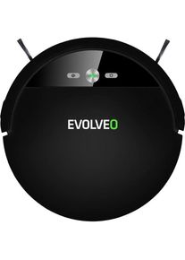 Evolveo RoboTrex H6, robotick&yacute; vysavač, st&iacute;r&aacute;n&iacute; vodou, nab&iacute;jec&iacute; stanice, čern&yacute;, Staubsauger Roboter, Schwarz