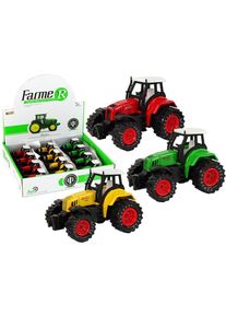 Lean Toys Traktor Resorak Metalltraktor mit Antrieb