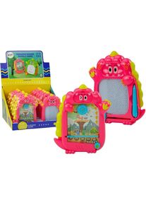 Lean Toys Rosa Dinosaurier 2in1 Zeichenbrett