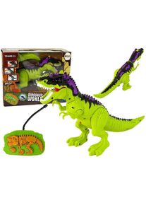 Lean Toys Die Lichter der Dinosaurier-Fernbedienung klingen gr&uuml;n