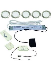 L&S L&S, Wandleuchte + Deckenleuchte, Komplettset LED Einbauleuchten Chip 58 12 V (250 lm)