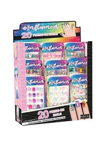 Nice Group, Nagelstyling + Kunstnägel, Selbstklebende Mischung für glänzende Nägel