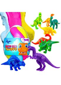 Okto Fluffy Slime Dinosaurier-Ei 140 ml MIX