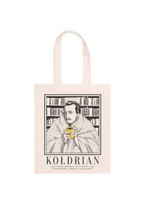 Nadwyraz, Tasche, Ecrufarbene Kołdrian-Büchertasche, Beige