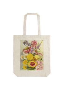 Sköna Ting, Tasche, Baumwolltasche STBAG 63 Sommerblumen Szoperka, Mehrfarbig