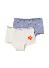 Tchibo - 2 Kleinkind-Pantys - M&auml;dchen - Gr. 110/116 - orange/print