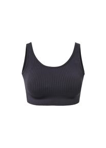 Tchibo - Seamless-Sport-Bustier - Damen - Gr. L - anthrazit