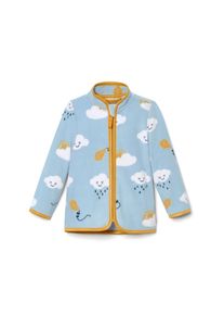 Tchibo - Kleinkind-Fleecejacke - Unisex - Gr. 110/116 - hellblau/print