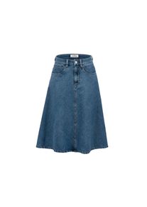 Tchibo - Midi-Jeansrock - Damen - Gr. 36 - dunkelblau