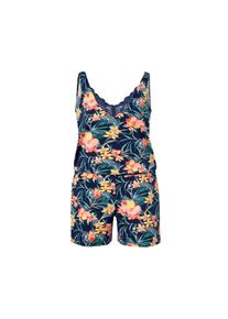 Tchibo - Jumpsuit-Pyjama - Damen - Gr. S - dunkelblau/print