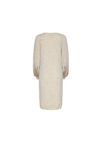 Tchibo - Strickkleid mit Pailletten - Damen - Gr. XL - beige