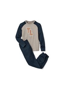 Tchibo - Pyjama - Gr. 134/140 - dunkelblau