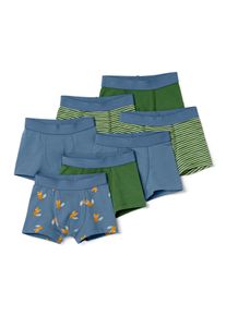 Tchibo - 7 Kinder-Slipboxer - Jungen - Gr. 134/140 - wei&szlig;