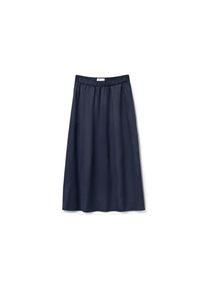 Nah/Studio Satin-Rock - Viskose - Gr. 36 - dunkelblau