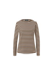 Tchibo - Gestreiftes Langarmshirt - Damen - Gr. M - weiß/gestreift