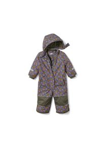 Tchibo - Schneeanzug mit Bl&uuml;mchen-Print - Baby - Gr. 74/80 - blau/gebl&uuml;mt
