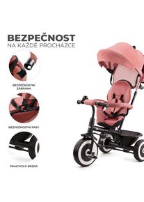 Kinderkraft Trojkolka Aston Rose pink
