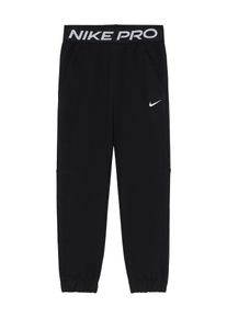 Nike, Piger, Sportsbukser 'Pro', Sort / Hvid, Størrelse M