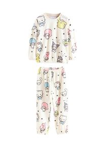 next, Piger, Undertøjssæt 'Hello Kitty', Ecru / Blandingsfarvet, Størrelse 5 yrs