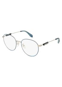 Adidas Originals OR5033 okulary unisex | Oprawka: Pełnoramkowe, Okrągłe, Niebieski