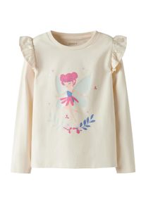 name it, Piger, Bluser & t-shirts 'NMFTIKKA', Creme / Blå / Lyserød, Størrelse 98