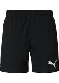 Puma, Drenge, Badeshorts, Sort / Hvid, Størrelse 116