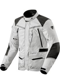 Revit Voltiac 3 H2O, textile jacket waterproof , color: Light Grey/Black , size: 3XL